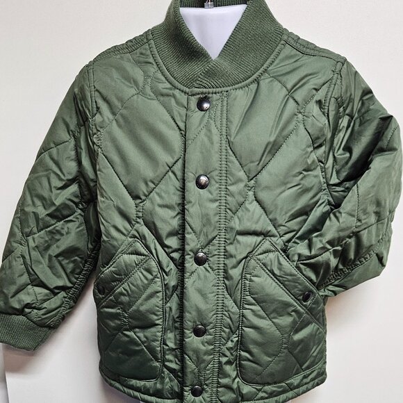 Baby GAP Lightweight button up puffer jacket - Picture 4 of 7